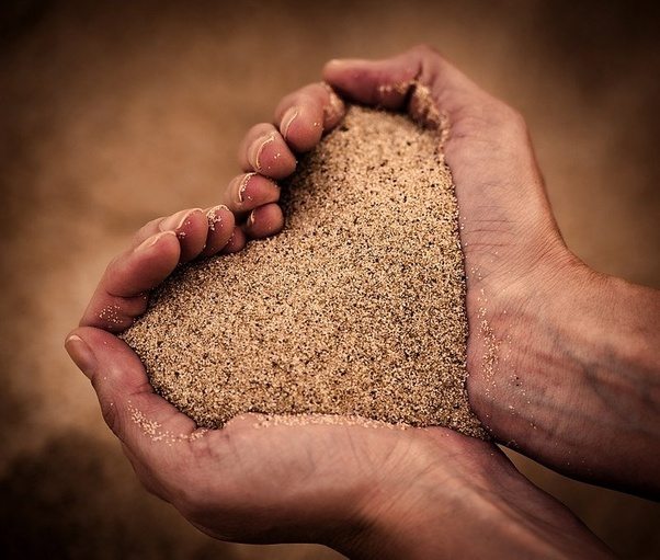 Sand heart